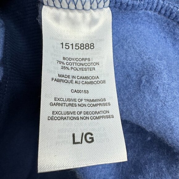 EUC - Champion Blue Hoodie - Size L - Picture 3 of 6